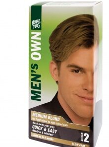 Blond Mediu - Vopsea de par fara Amoniac pentru Barbati (Men's Own Medium Blond)