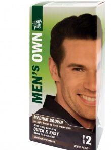 Saten Mediu - Vopsea de par fara Amoniac pentru Barbati (Men's Own Medium Brown)